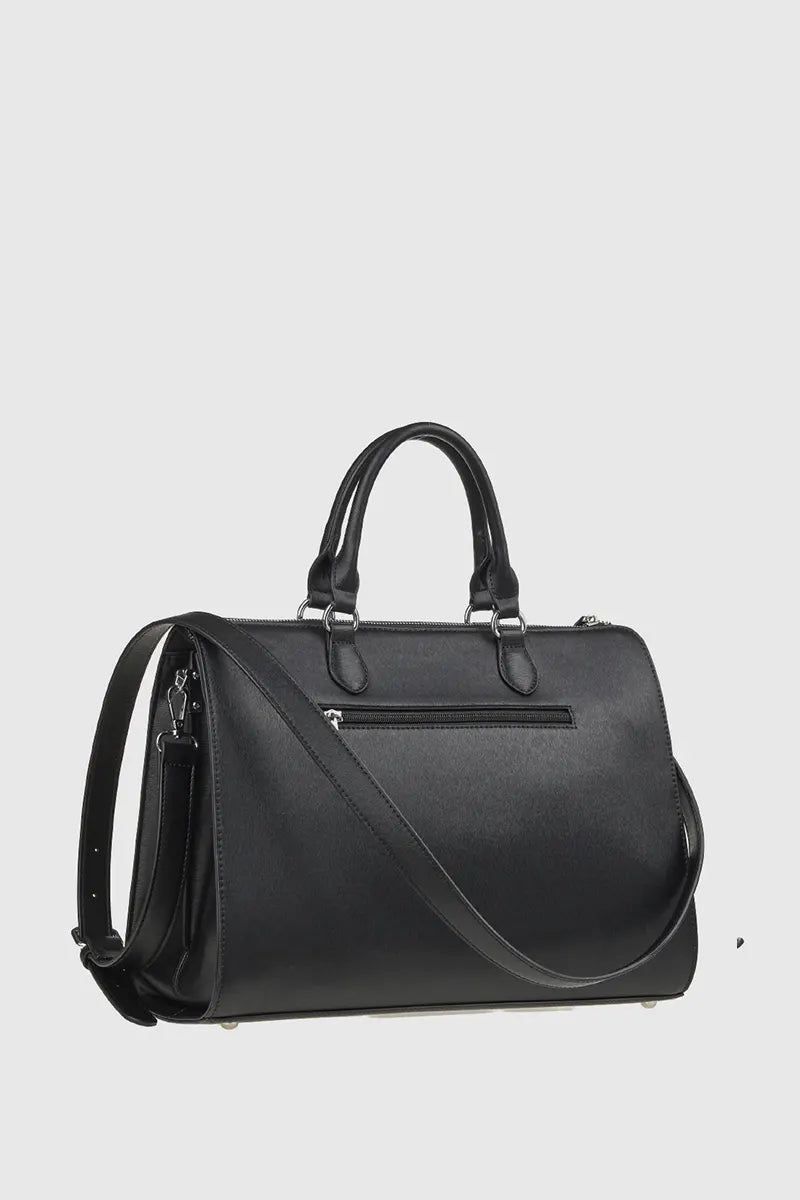 VERDE FASHION | Borsa tote in ecopelle goffrata