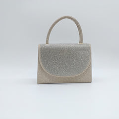 VERDE FASHION | Borsa a Mano con brillantini