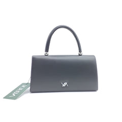 VERDE FASHION | Borsa a Mano Nera 01-0001945