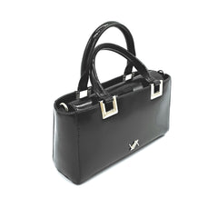 VERDE FASHION | Borsa a Mano Ecopelle Lucida