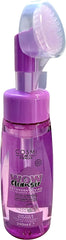 Mousse Detergente Viso Uva e Vitamina C 240ml con Spazzola Esfoliante Integrata – Schiuma Detergente Purificante, Illuminante e Anti-Impurità per Tutti i Tipi di Pelle