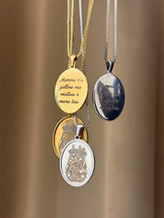 COLLANA MADONNA DELLE GALLINE ( COLORE ORO)