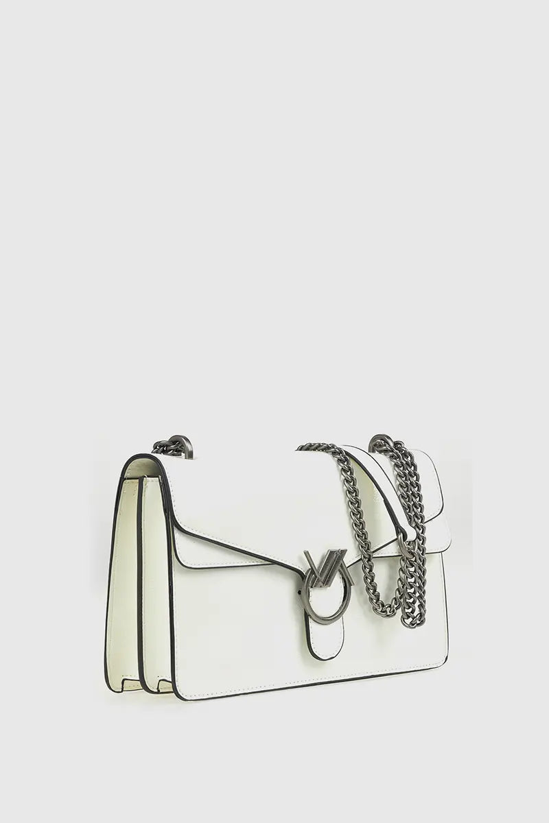 VERDE FASHION Borsa a tracolla con patta
