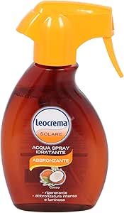 Leocrema Solare Acqua Spray Abbronzante Cocco 250 ml