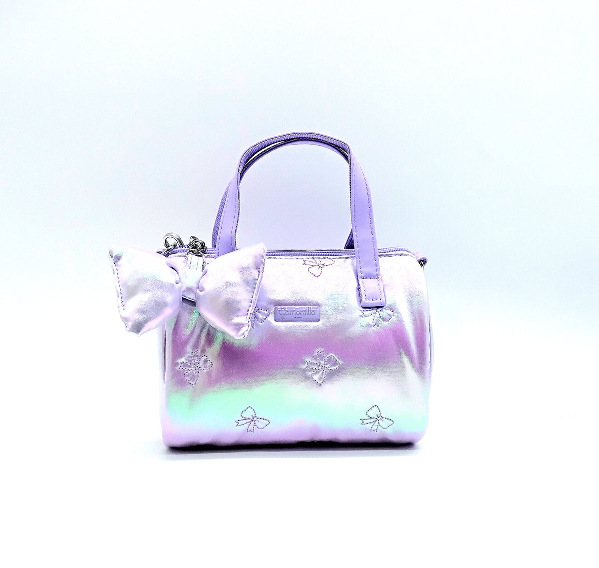 Camomilla Borsa a Mano con Fiocco per bambine