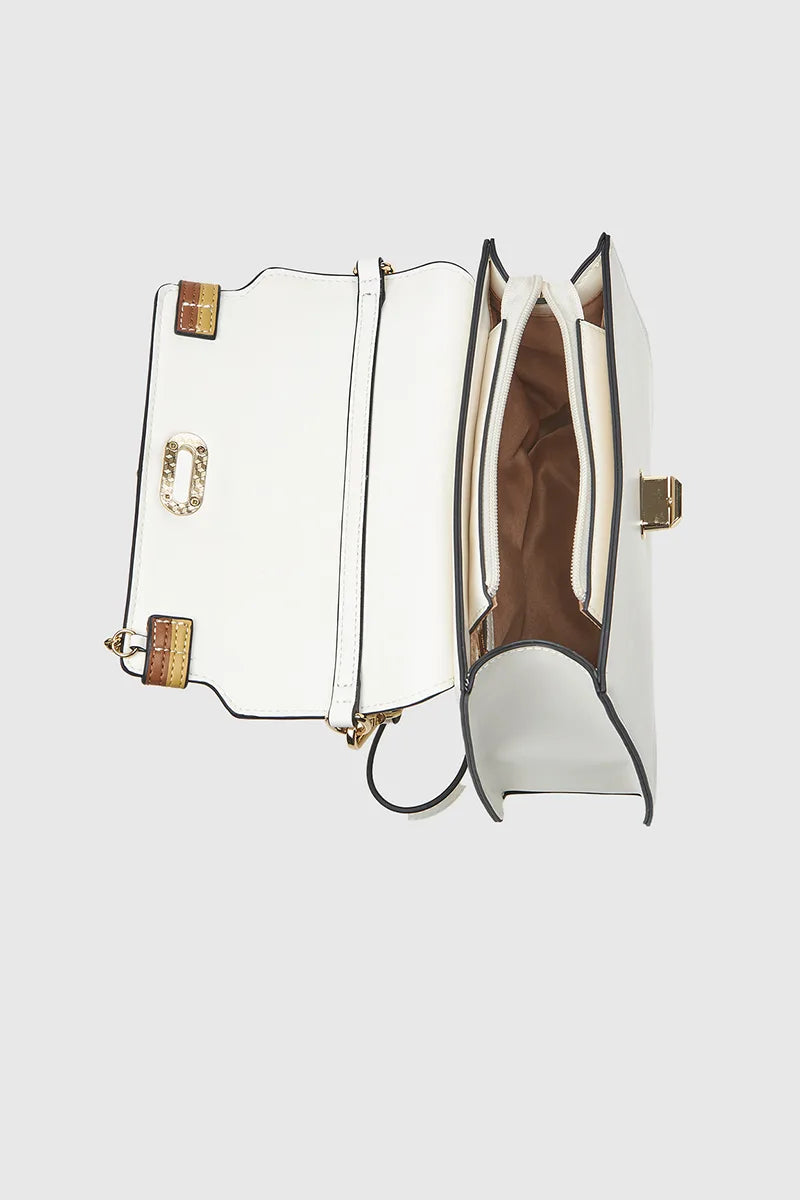 VERDE FASHION Borsa cartella piccola a tracolla