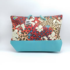 Emanuela Biffoli Borsa Mare stampa Animalier