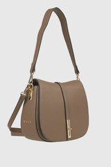 VERDE FASHION | Borsa a tracolla con patta