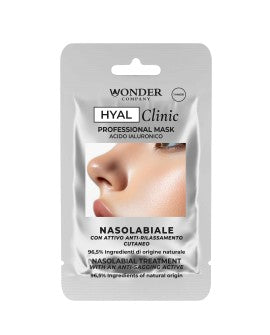 Wonder Company Hyal Clinic Professional Mask Acido Ialuronico - Maschera Nasolabiale