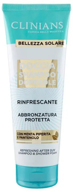 Clinians Bellezza solare - doccia shampoo doposole rinfrescante 250 ml