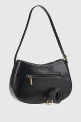 VERDE FASHION | Borsa a spalla in ecopelle verniciata