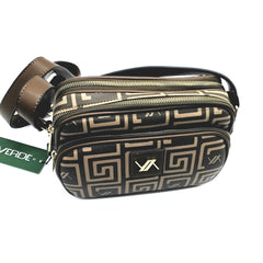 VERDE FASHION | Borsa a Tracolla tre scomparti