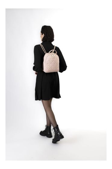 Zaino donna CafèNoir con trapunta a rombi