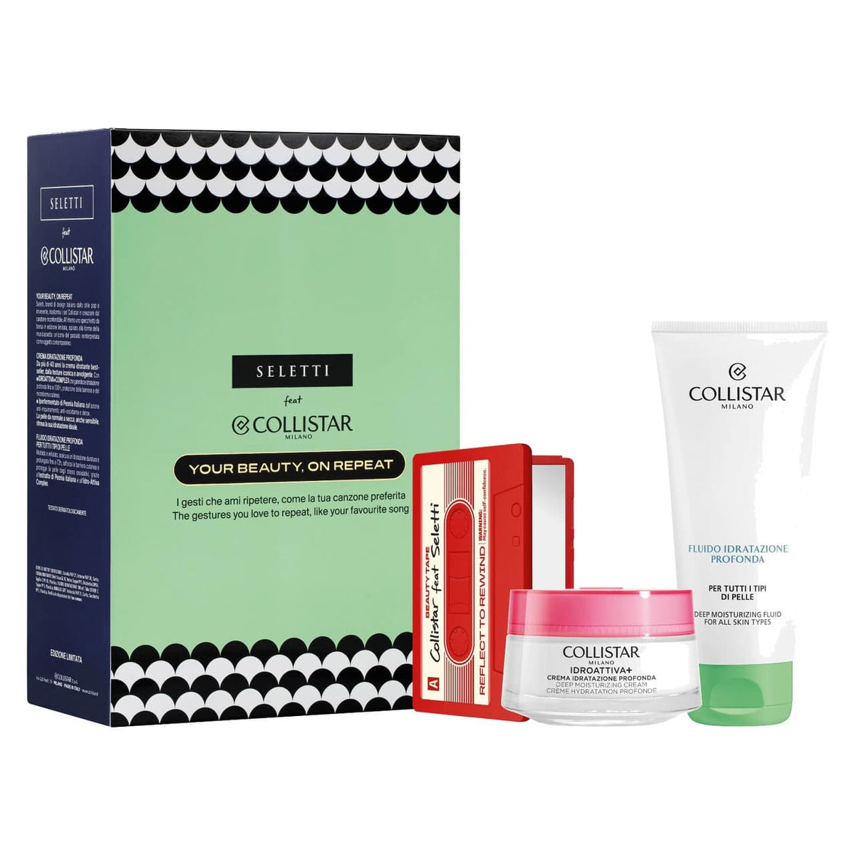 Collistar Cofanetto Idroattiva+ Crema Idratazione Profonda 50 ml + Fluido Idratazione Profonda 100 ml