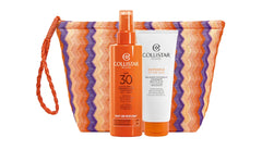 Collistar Cofanetto Regalo Solare SPF30, Latte Spray Abbronzante Idratante 200ml + Balsamo Doposole 100ml, Protezione Alta, Abbronzatura Uniforme, Con Pochette