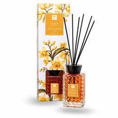HOME-Diffusore di Fragranza Mela e Cannella con bacchetti 120 ml