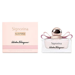 Salvatore Ferragamo Signorina Eau de Parfum 50ml - Fragranza Floreale Fruttata con Pepe Rosa e Ribes