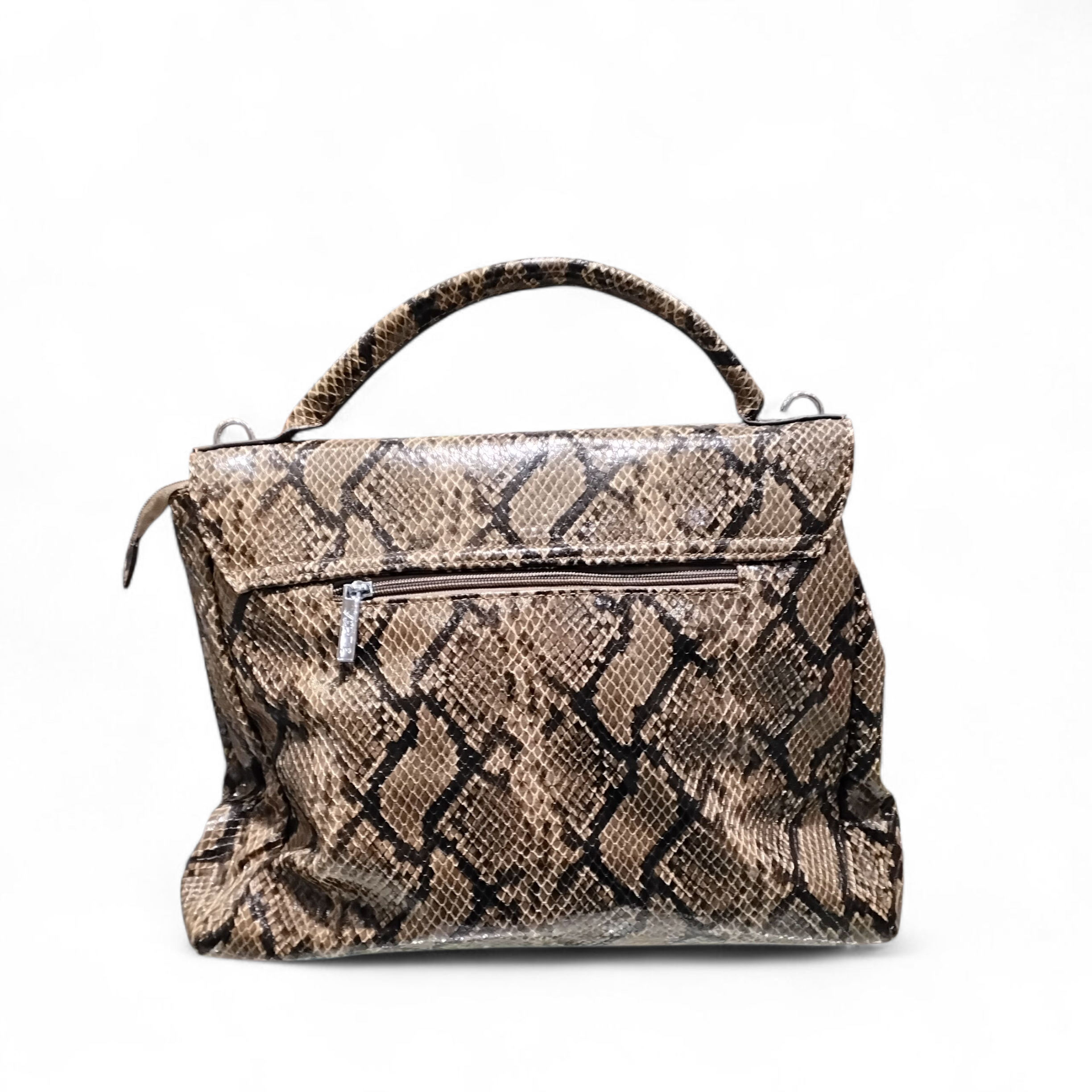 VERDE FASHION | Borsa Morbida ecopelle lucida
