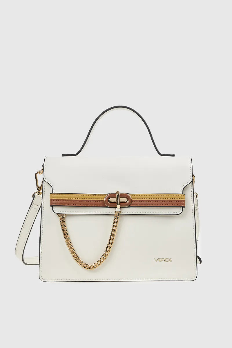VERDE FASHION Borsa cartella piccola a tracolla