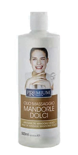 Premium Olio Massaggio Mandorle Dolci 500 ml