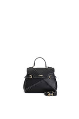 Cafènoir borsa con pattina con lavorazione patchwork nero