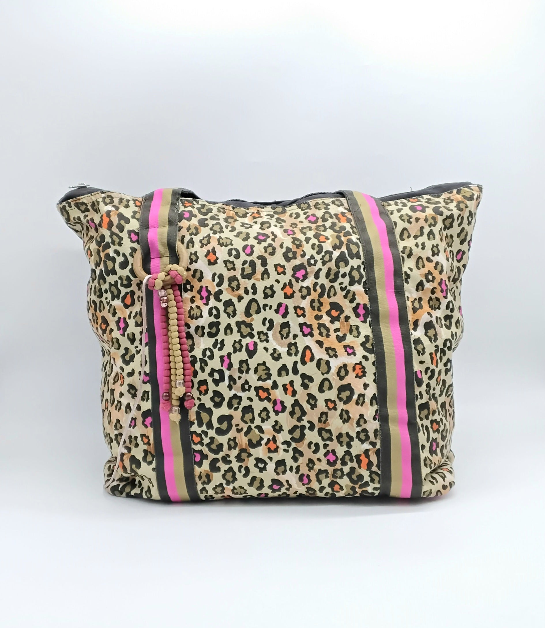 Borsa Mare stampa leopardata