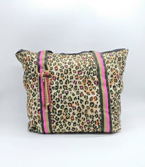 Borsa Mare stampa leopardata