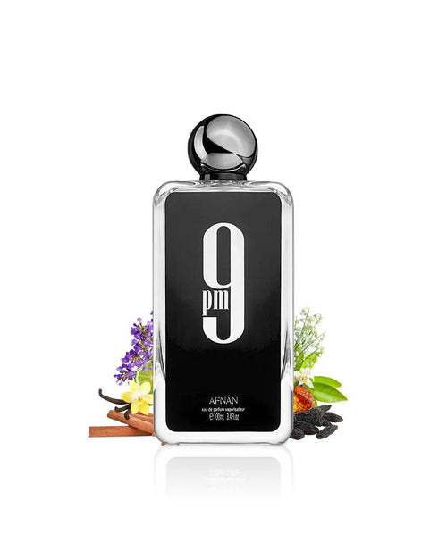 AFNAN pm9 BLACK eau de parfum spray 100ml Uomo