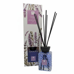 HOME-Diffusore di Fragranza Mela e Cannella con bacchetti 120 ml