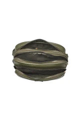 VERDE FASHION | Borsa a tracolla doppia zip