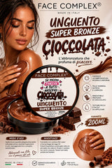 FACE COMPLEX - Unguento Abbronzante - “ Se volevo piacere a tutti nascevo cioccolata ” 200ml