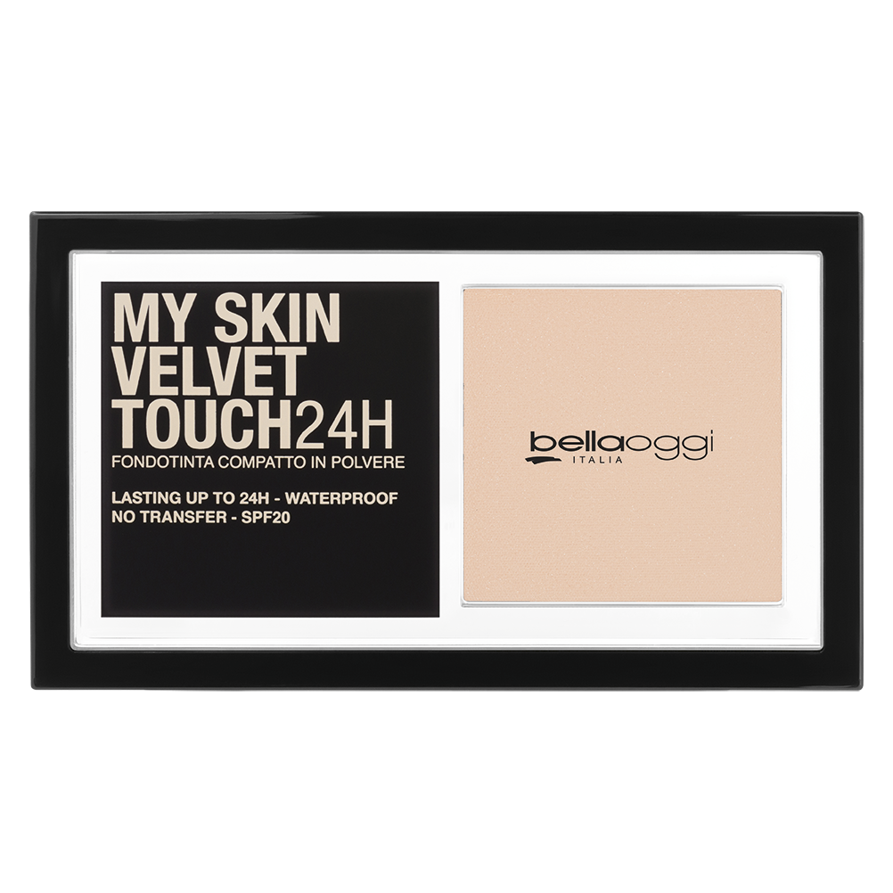 Bellaoggi My Skin Velvet Touch 24H - Fondotinta Compatto in Polvere