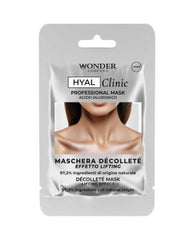 Wonder Company Hyal Clinic Professional Mask Acido Ialuronico  - Maschera Décolleté Effetto Lifting