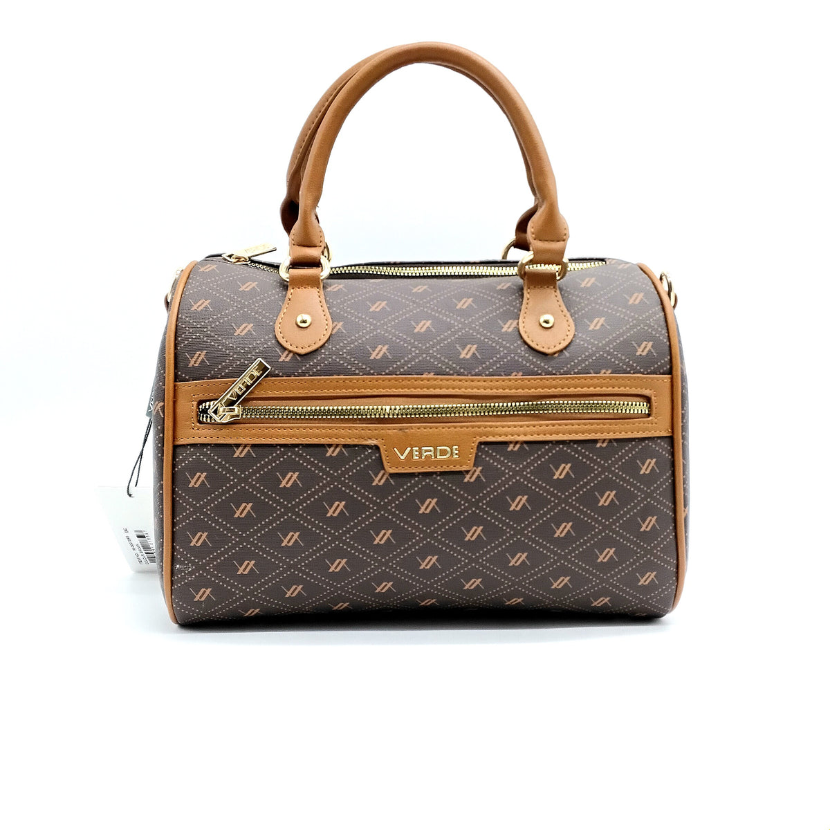 VERDE FASHION | Borsa Bauletto con logo