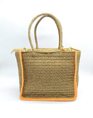 Naj-Oleari Borsa Mare Set Flo arancione