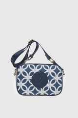VERDE FASHION | Camera bag fantasia con logo