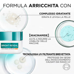 L'OREAL Bright Reveal Crema Idratante Anti-Macchie SPF50 50ml