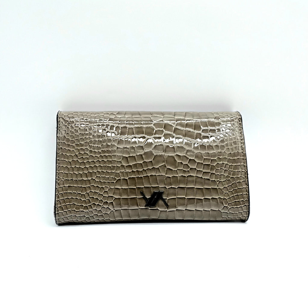 VERDE FASHION | Pochette Ecopelle Lucida