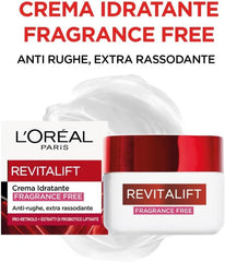 L'Oréal Paris Fragrance Free Revitalift trattamento giorno Anti-Rughe + Extra rassodante 50 ml