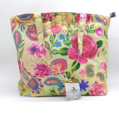 Borsa Mare stampa Rose