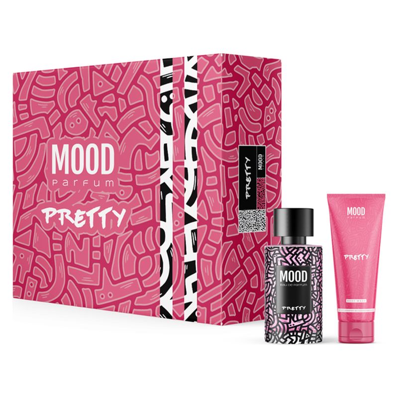 Mood Cofanetto Pretty Eau de Parfum 100ml + Body Wash 100ml