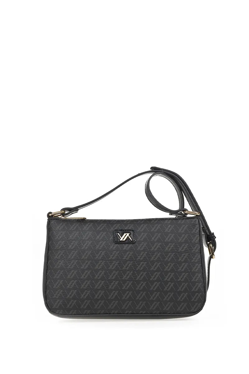 VERDE FASHION | Borsa a tracolla con logo