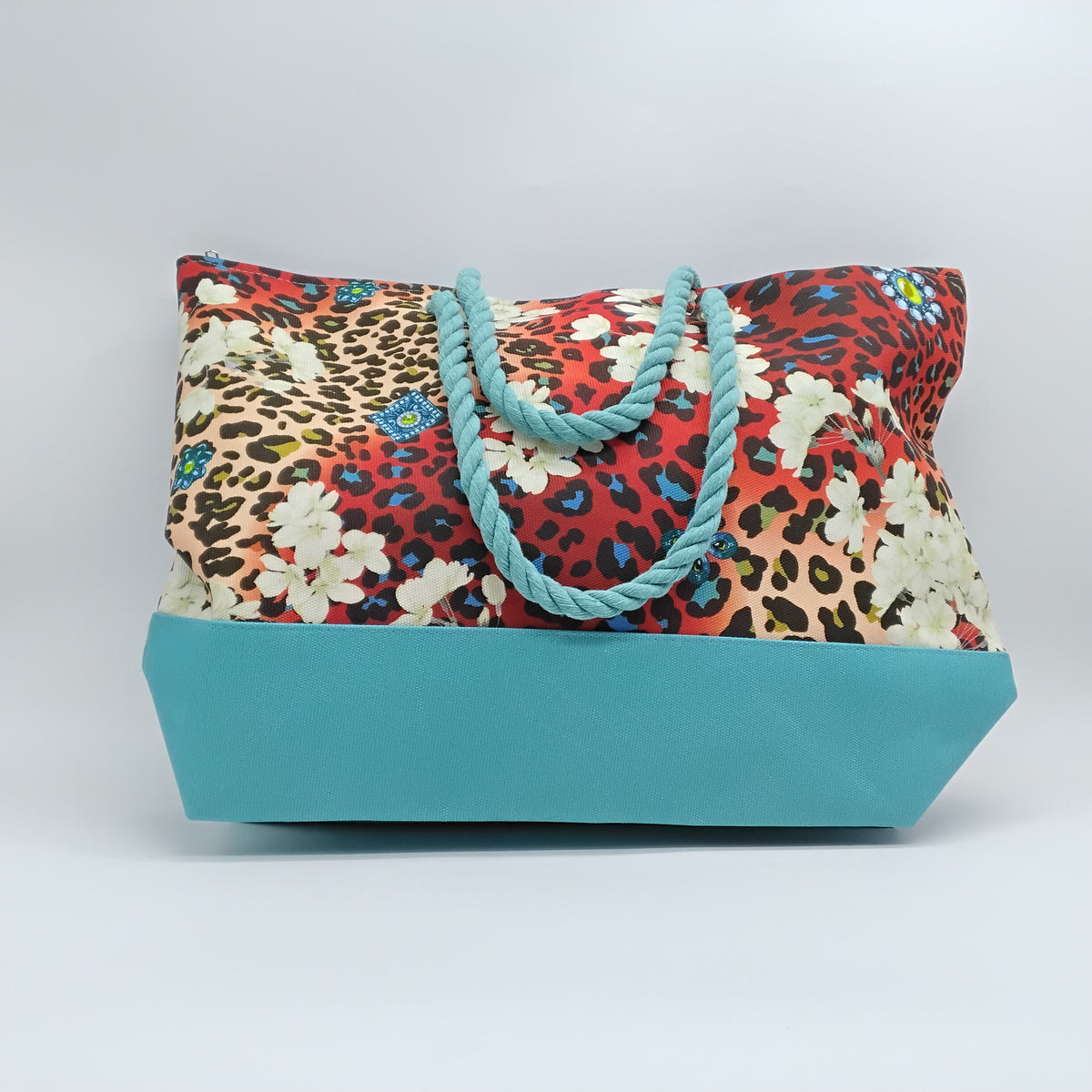 Emanuela Biffoli Borsa Mare stampa Animalier