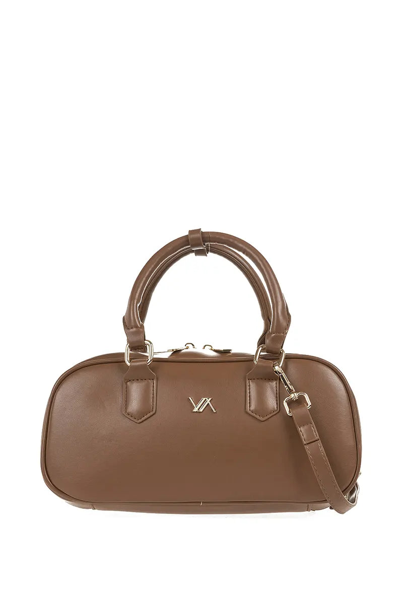 VERDE FASHION | Borsa baguette con tracolla