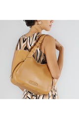 Borsa Morbida shopping bag con tasche laterali