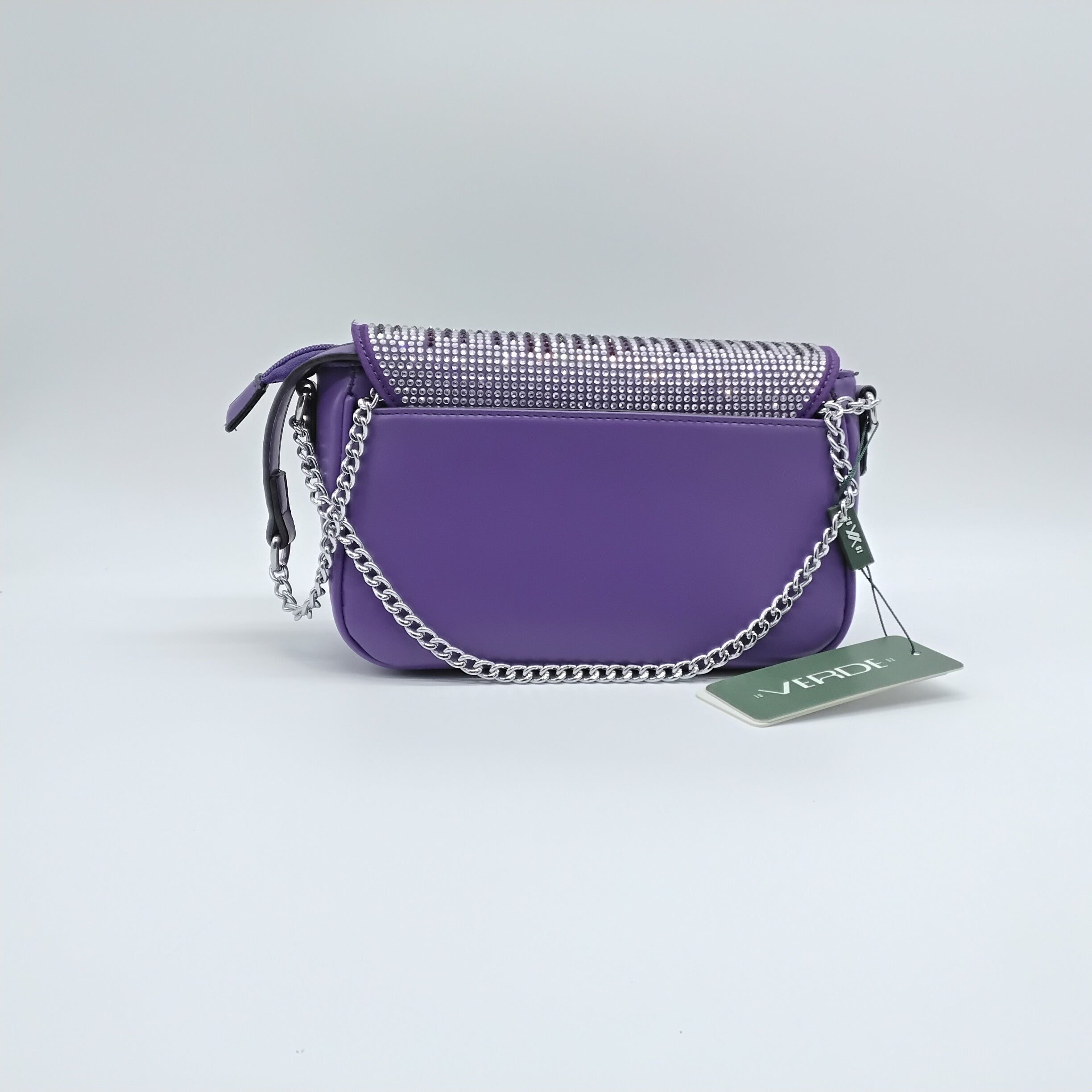 VERDE FASHION | Borsa con catena 16-0007123