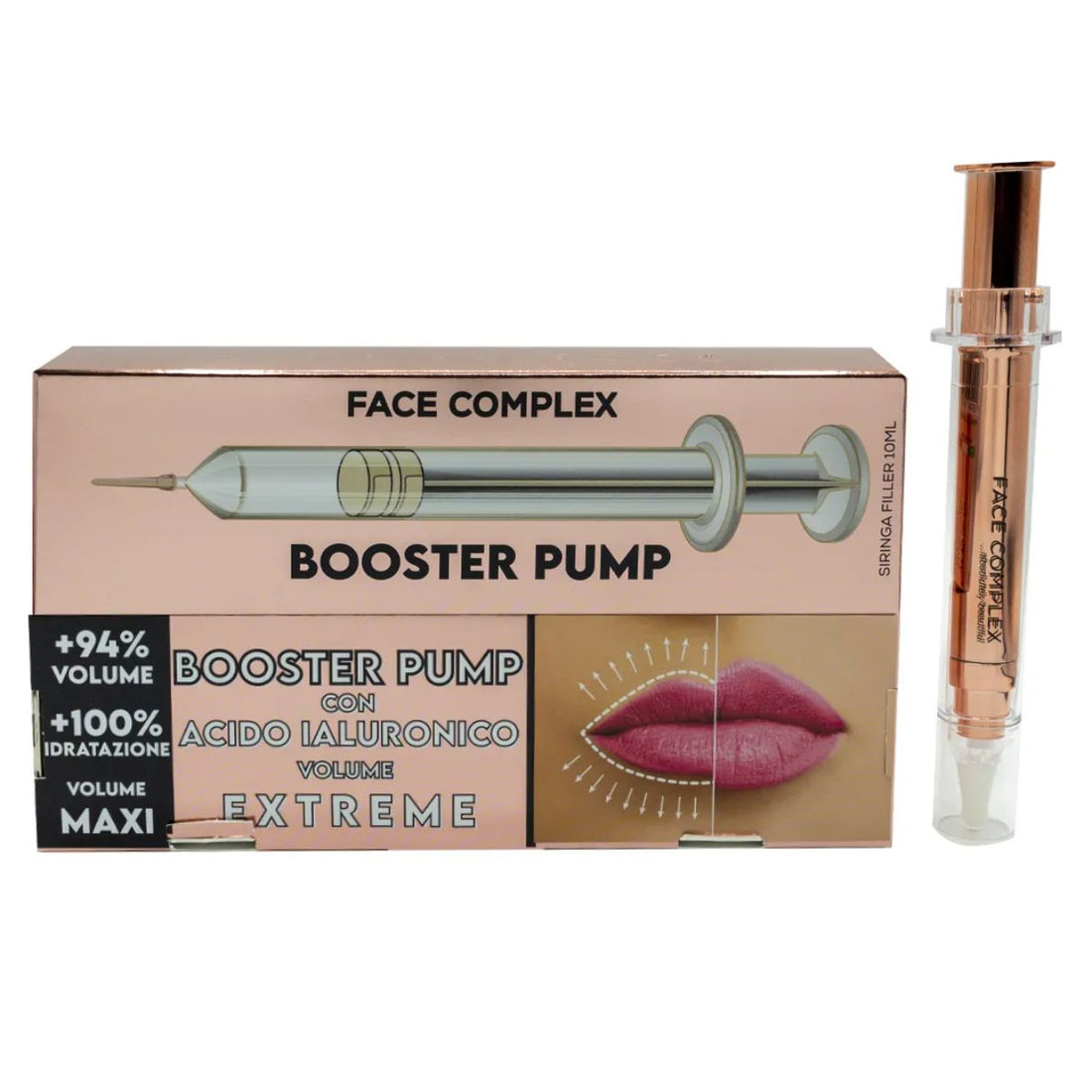 Face Complex Booster Pump con Acido Ialuronico Volume Extreme