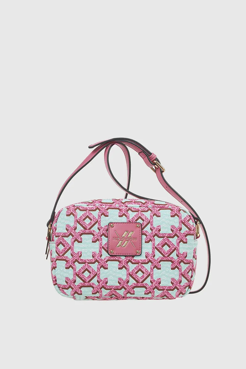 VERDE FASHION | Borsa Camera bag con stampa