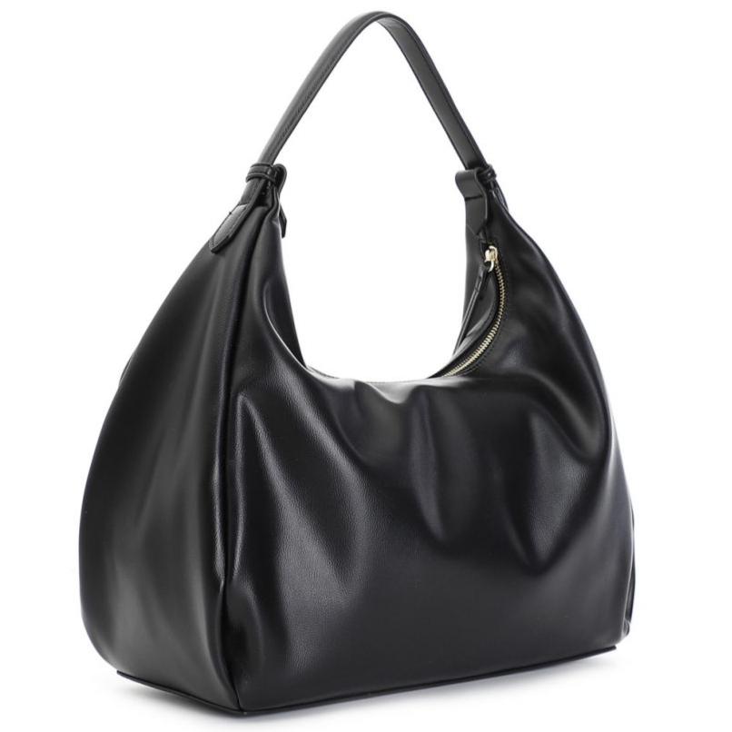 Cafènoir Borsa media donna ecopelle lucido nero