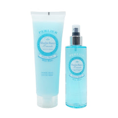 Perlier Cofanetto Muschio Bianco Doccia Crema e Acqua Profumata Corpo